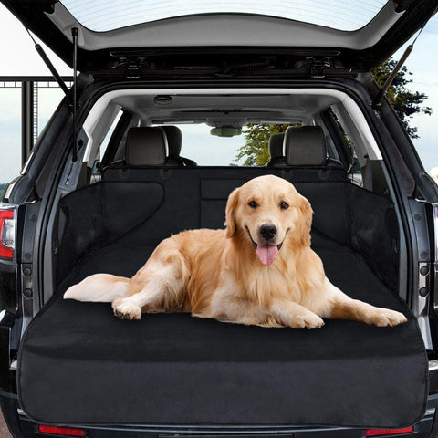 Trunk Car Cover For Dogs Universal Dog Protective Cover With Side Guard