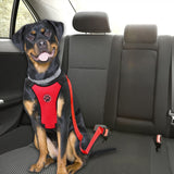 Car Seat Safety Belt Harness And Leash For Small Medium Large Dogs