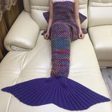 Large Size Mermaid Blanket Handmade Super Soft
